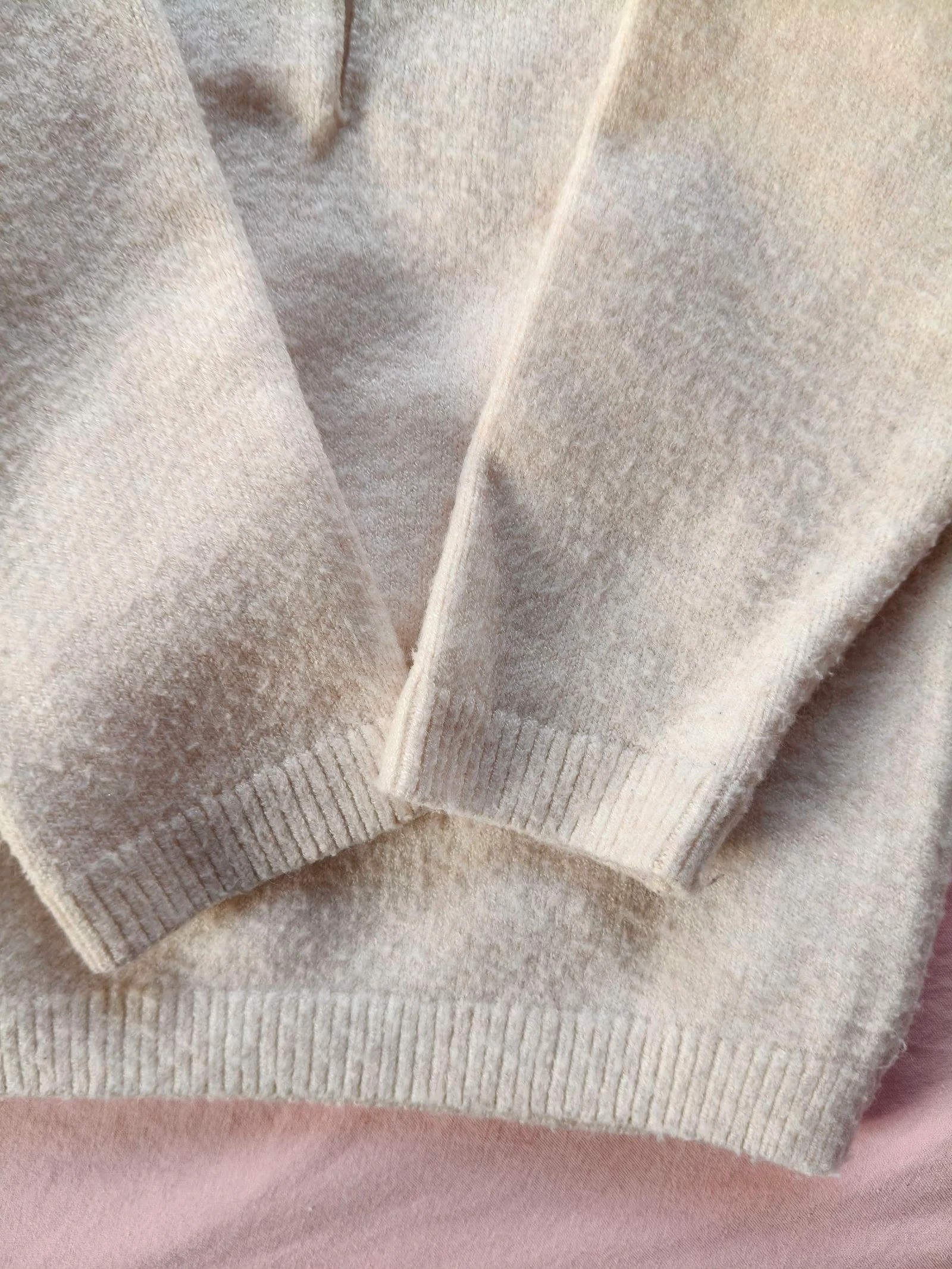 Warme trui voor meisjes TAO beige hart 74 cm – photo 7